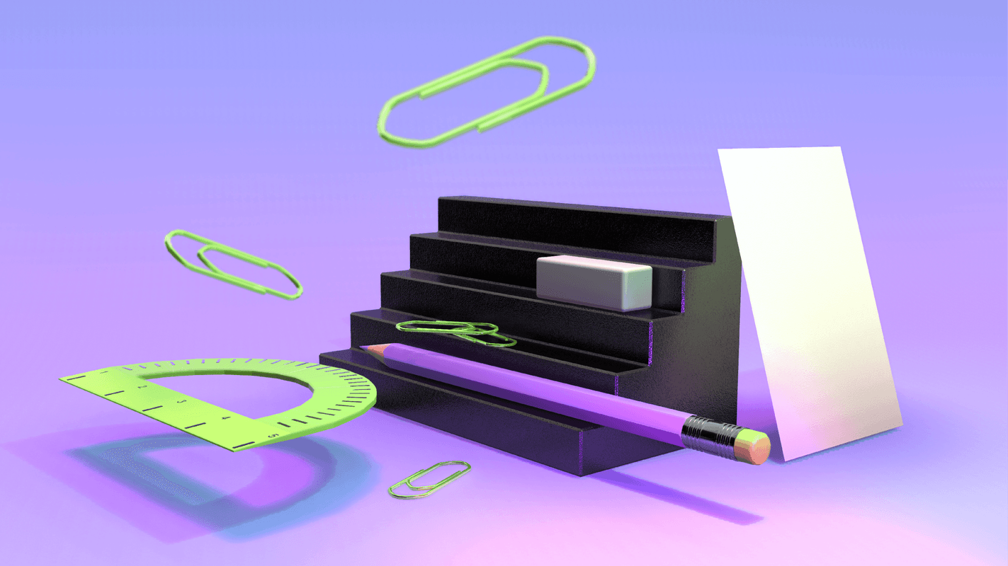 3d illustration design trend