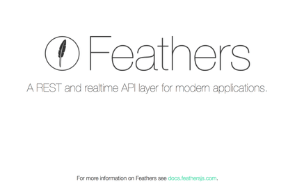 Feathers welcome page