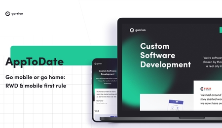 Go mobile or go home – RWD & mobile first rule